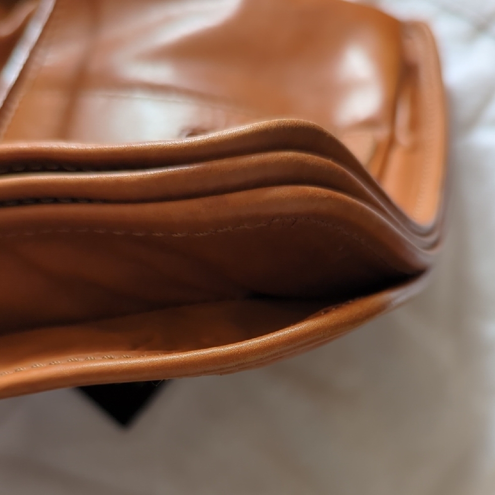 Opening Ceremony Tan Leather Satchel Bag - Picture 14 of 16